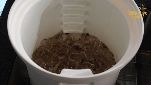 ice in brine