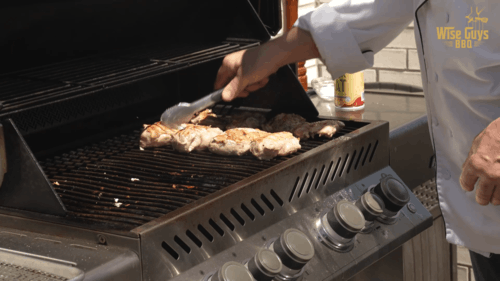 smoke chicken