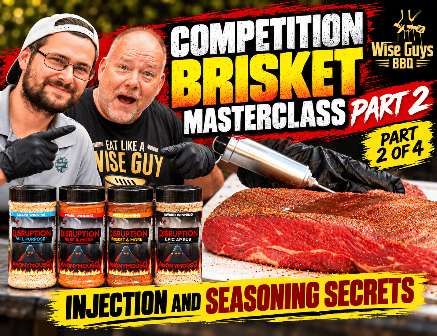 competition brisket part two injection and seasoning